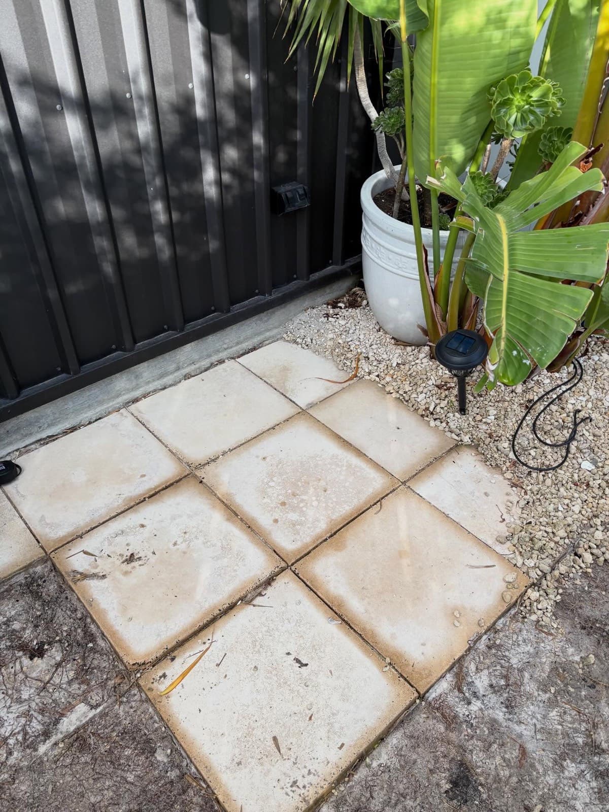 Courtyard makeover