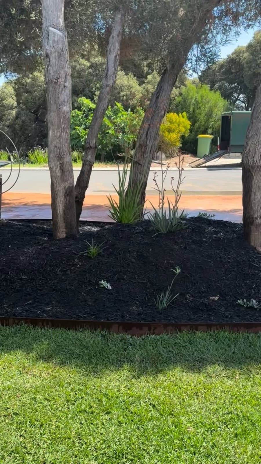 New garden install, Yallingup